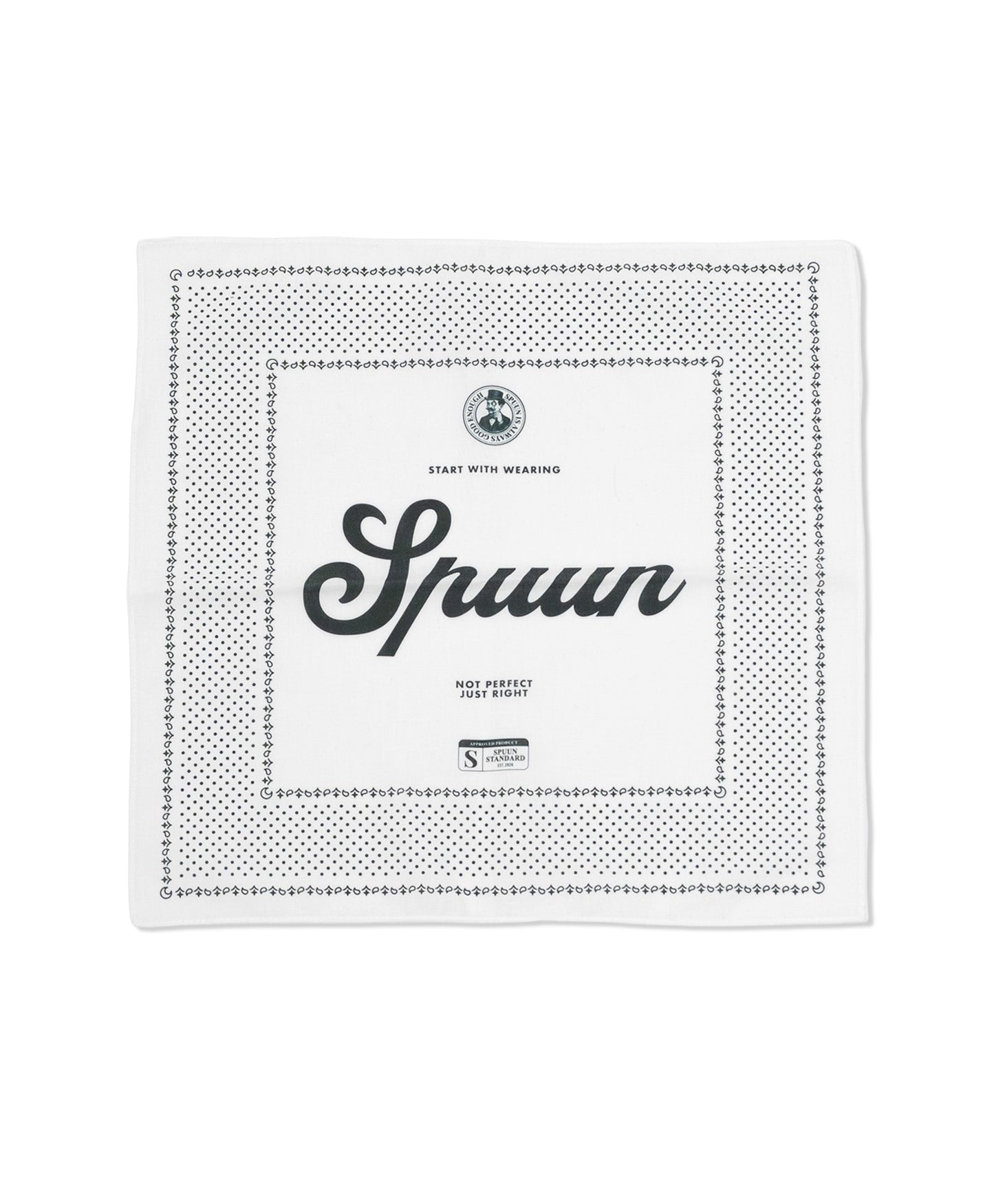 Script Logo Handkerchief