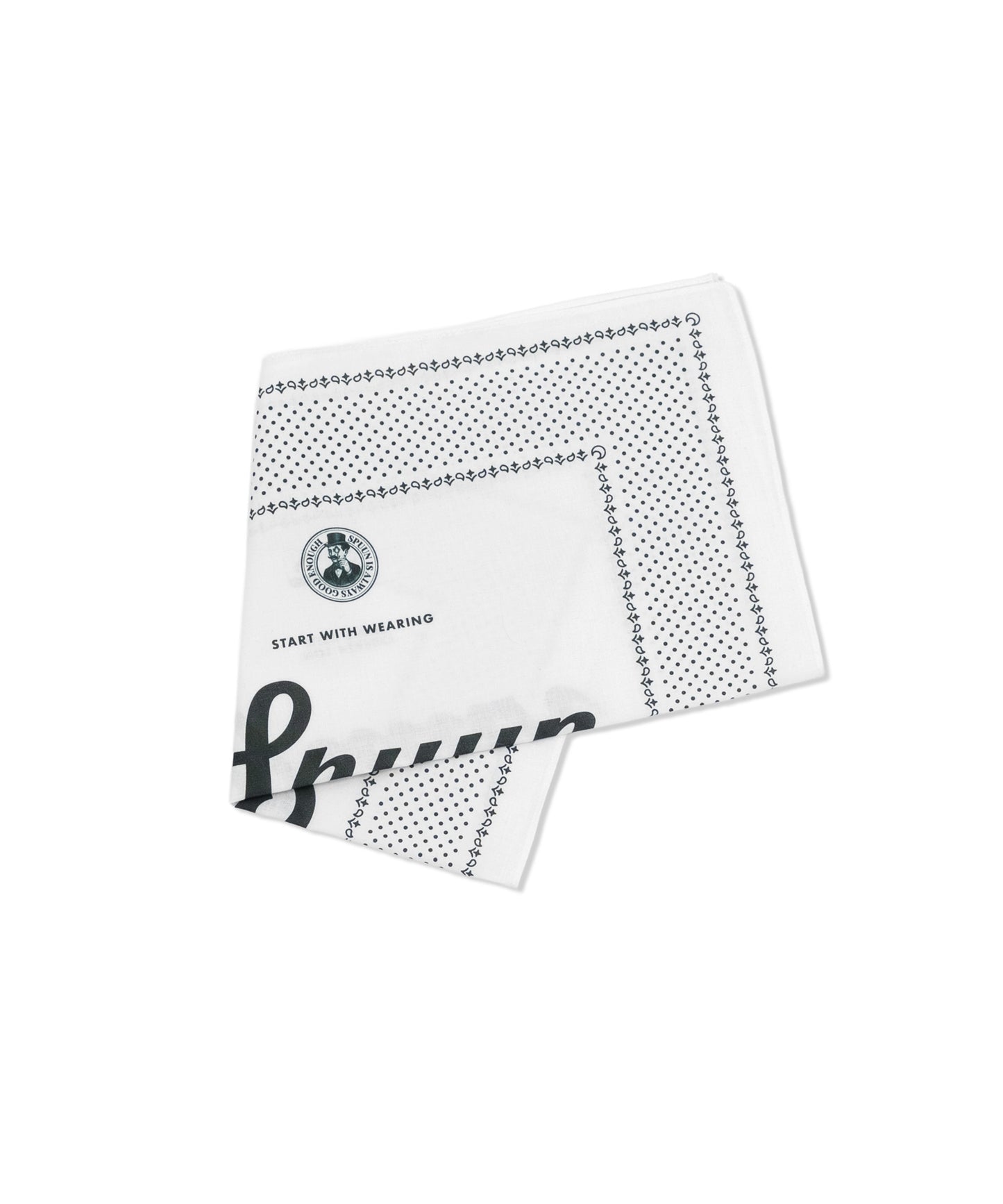Script Logo Handkerchief
